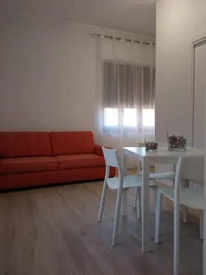 Area soggiorno di La Casa di Ary alle pendici dell'Etna