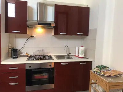 Cucina o angolo cottura di La Casa di Ary alle pendici dell'Etna