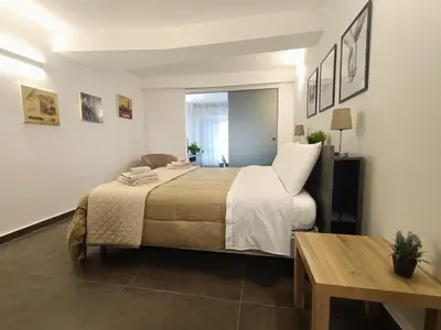 Letto o letti in una camera di Orlando Catania Luxury Open Space