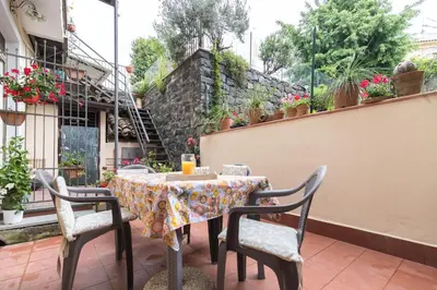 Balcone o terrazza di Al Palazzetto di Milo