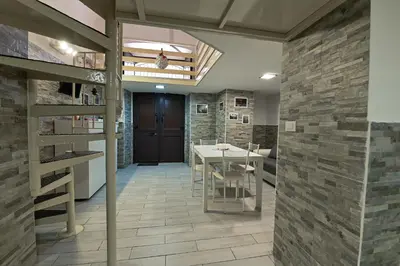 Cucina o angolo cottura di San Camillo House