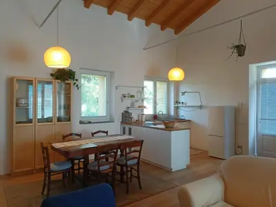 Cucina o angolo cottura di Giardino Arancio - casa vacanze