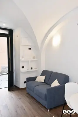 Area soggiorno di Vico37 Apartment
