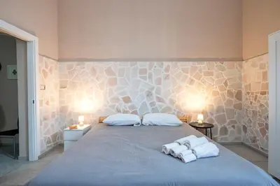 Letto o letti in una camera di Apartment Veneto, Catania Center