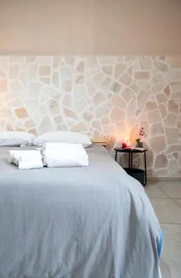 Letto o letti in una camera di Apartment Veneto, Catania Center