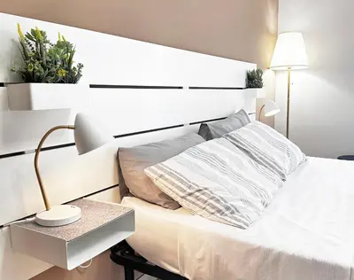 Letto o letti in una camera di Etna bright house Mascalucia