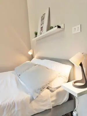 Letto o letti in una camera di Etna bright house Mascalucia