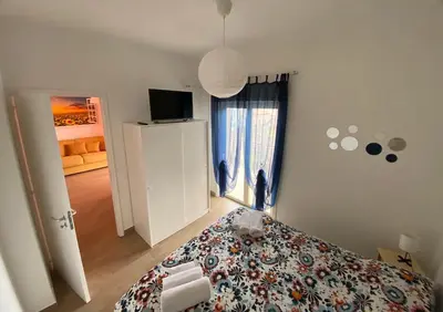 Letto o letti in una camera di Appartamento Baciata dal Sole