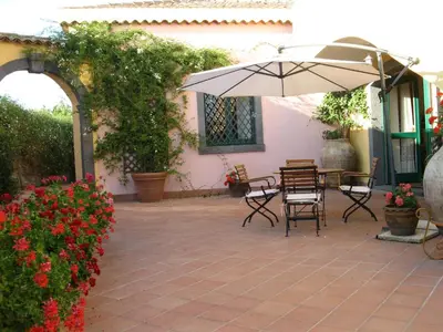 Patio o area all'aperto di Torre Archirafi Resort