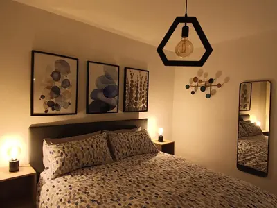 Letto o letti in una camera di Casa Nichitta