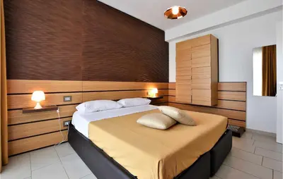 Letto o letti in una camera di 4 Bedroom Cozy Home In Mascalucia