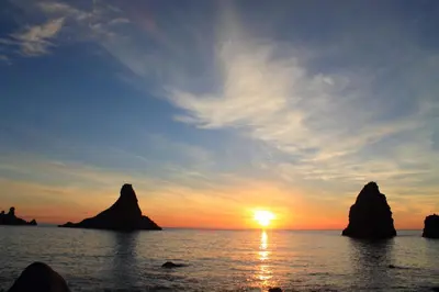 Paesaggio naturale nelle vicinanze della casa vacanze