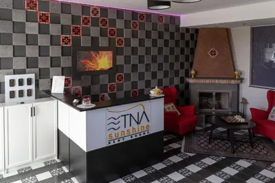 Area soggiorno di Etna Sunshine Rent Rooms