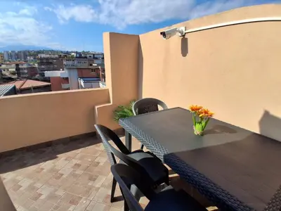 Balcone o terrazza di CASA Morgan Holidays in Sicily
