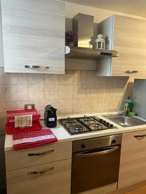 Cucina o angolo cottura di Etnea house Catania center