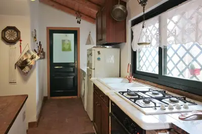 Cucina o angolo cottura di Wine House 1850