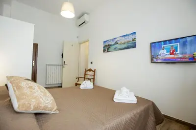 Letto o letti in una camera di La TERRAZZA