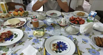 Cibo presso il bed & breakfast o nelle vicinanze