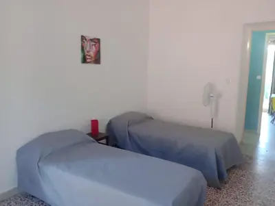 Letto o letti in una camera di A Catania Vicino l'Etna