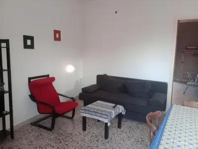 Area soggiorno di A Catania Vicino l'Etna