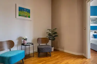 Letto o letti in una camera di Etna City Home Accogliente nel cuore di Catania