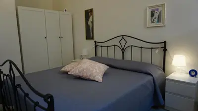 Letto o letti in una camera di Kiskella's House