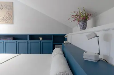 Letto o letti in una camera di Villa Rose Acireale Santa Tecla