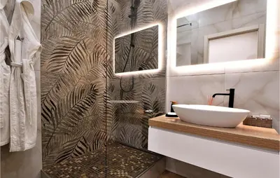 Bagno di Cozy Home In Catania With Kitchen