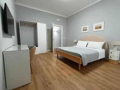 Letto o letti in una camera di Canfora 163 Cutaias apartment