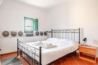 Letto o letti in una camera di Vista da Re