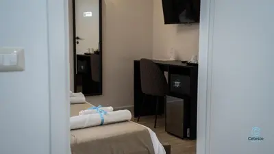 Letto o letti in una camera di Celeste Rooms - Boutique B&B with Breakfast near Via Etnea