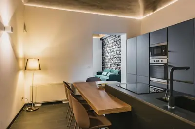 Cucina o angolo cottura di Leone Apartment with Garden by Wonderful Italy