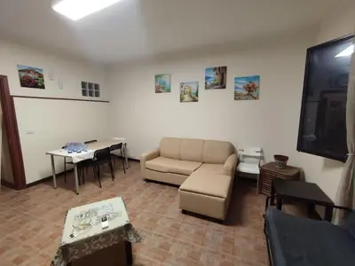 Area soggiorno di Magma House
