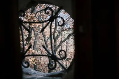 Il Giardino di Efesto durante l'inverno