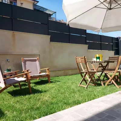 Patio o area all'aperto di La casa di Matías