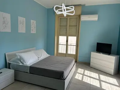 Letto o letti in una camera di Dimora Sant'Agata