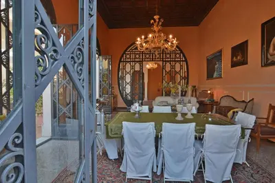 Area soggiorno di Palazzo Nicotra Dimora Storica