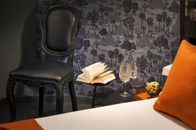 Letto o letti in una camera di Catania Smart Hotel