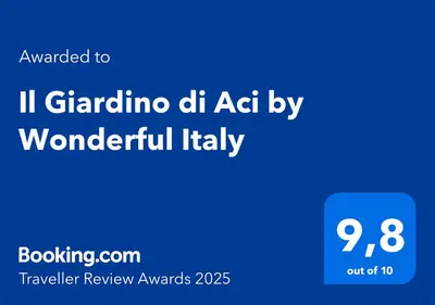 Certificato, attestato, insegna o altro documento esposto da Il Giardino di Aci by Wonderful Italy