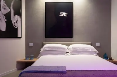 Letto o letti in una camera di Catania Smart Apartments