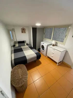 Letto o letti in una camera di Milo-metro Loft