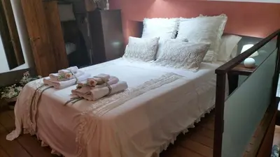 Letto o letti in una camera di Il Sogno di Jole Apartment
