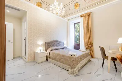 Letto o letti in una camera di PalazzoBellini