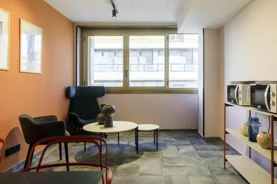 Area soggiorno di B&B HOTEL Catania City Center