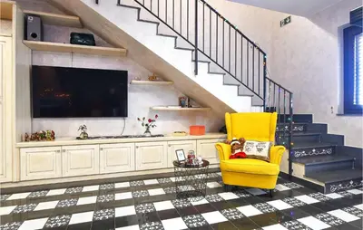 Area soggiorno di Nice Home In Sant'alfio With Sauna