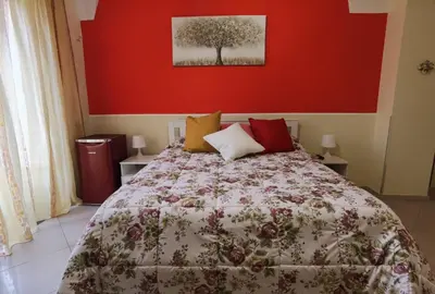 Letto o letti in una camera di Casa San Brasi di Mariano e Lucia