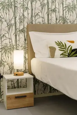 Letto o letti in una camera di Appartamento Curtis Palma
