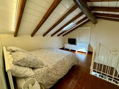 Letto o letti in una camera di Al Campanile