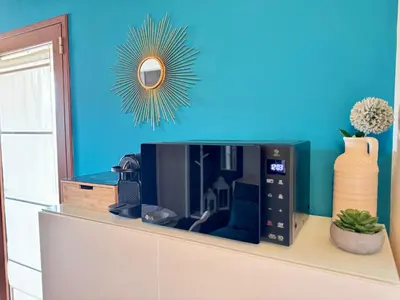 Set per la preparazione di tè e caffè presso Al Campanile