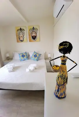 Letto o letti in una camera di Luxury Sisters House 